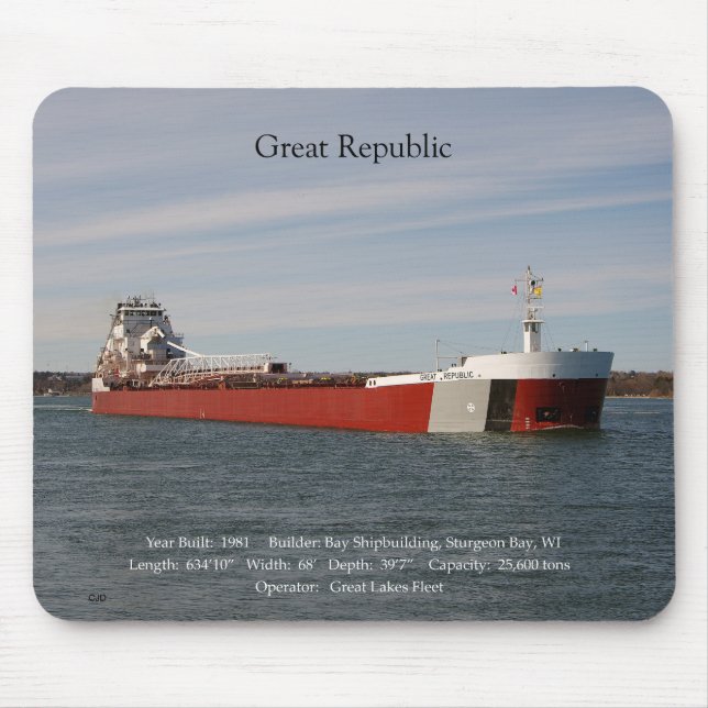 Great Republic mousepad (Front)