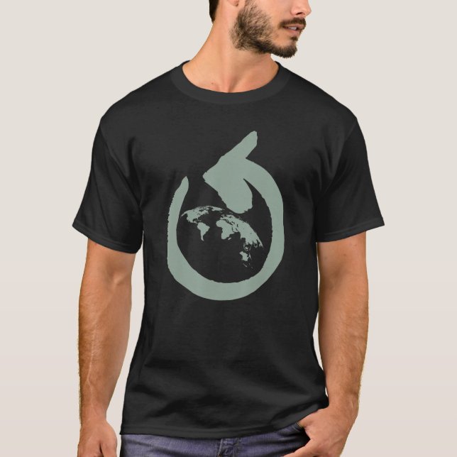 Great Reset, World Globe T-Shirt (Front)