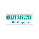 [ Thumbnail: "Great Results!" Assignment Grading Rubber Stamp ]