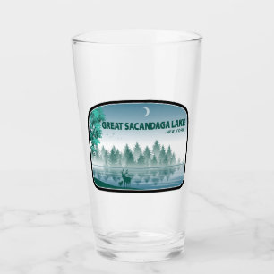 Great Sacandaga Lake New York Deer Glass