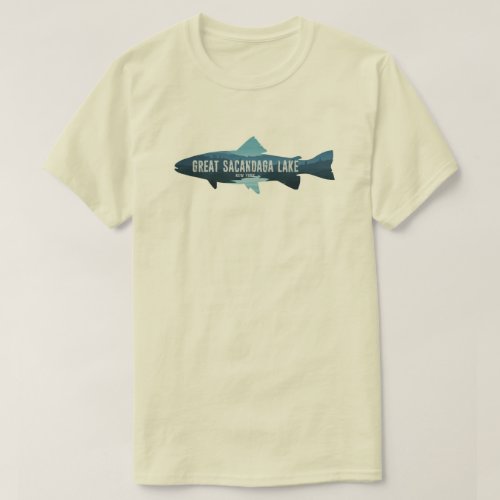 Great Sacandaga Lake New York Fish T_Shirt