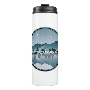 Great Sacandaga Lake New York Reflection Thermal Tumbler