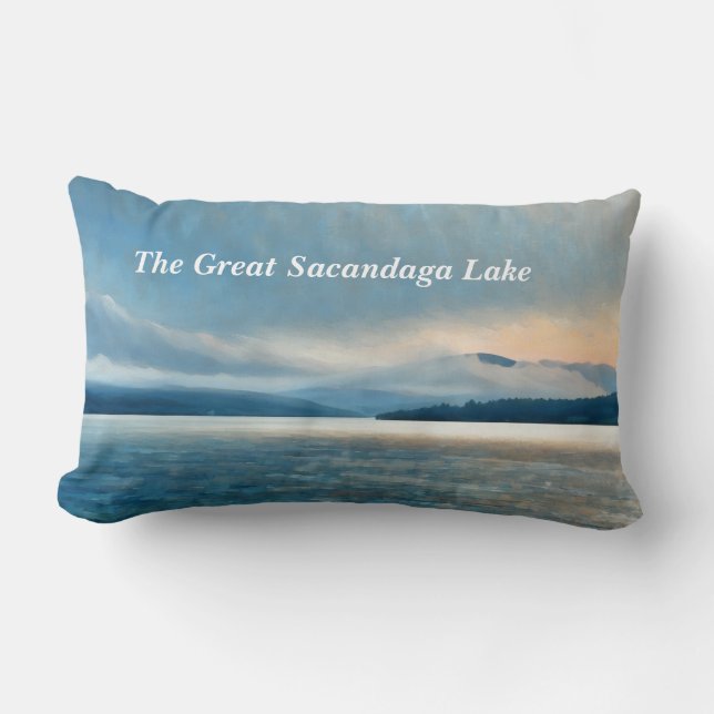 Great Sacandaga Lake Pillow (Front)