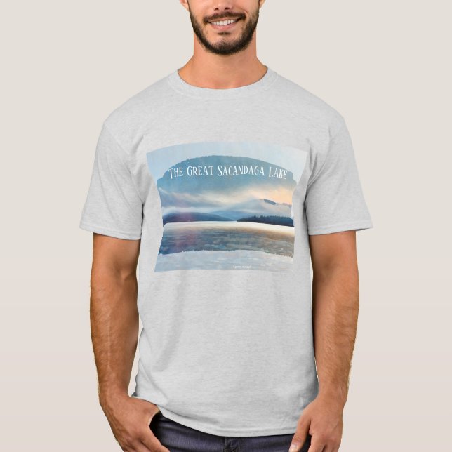 Great Sacandaga Lake - T-Shirt (brushed) (Front)
