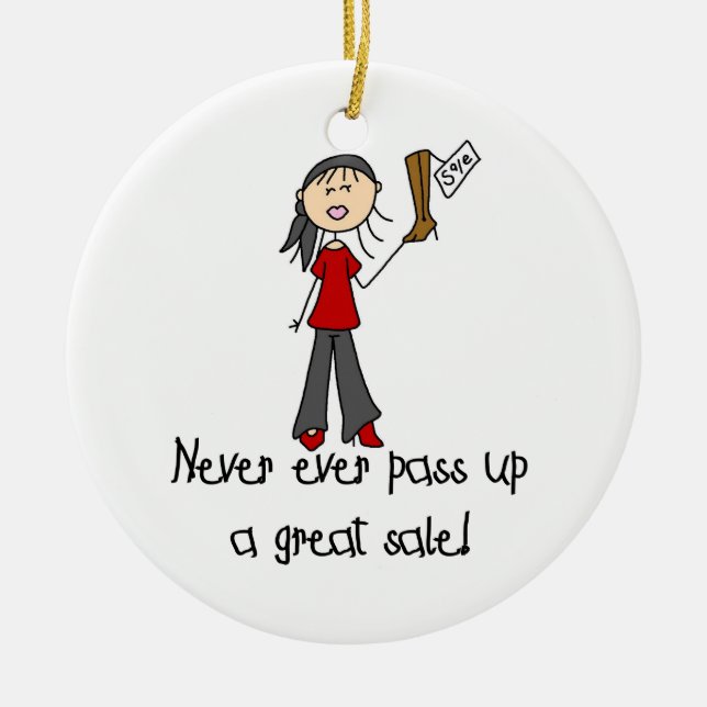 Great Sale Ceramic Ornament (Front)