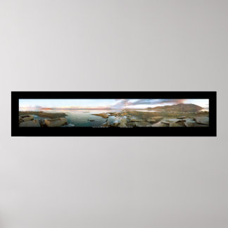 Great Salt Lake Panorama Poster