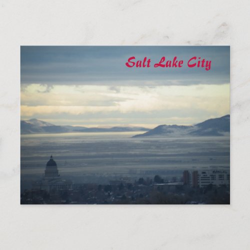 Great Salt Lake Postcard