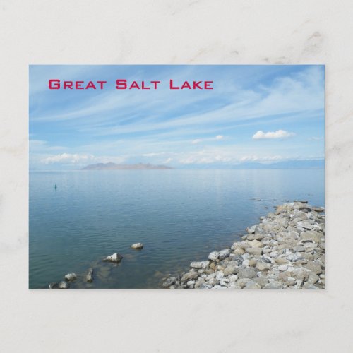 Great Salt Lake Postcard