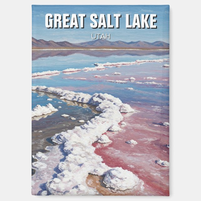 Great Salt Lake Utah Magnet (Front)