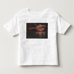 Great Salt Lake, UTSunset Scene on Lake View Toddler T-shirt
