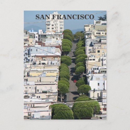 Great San Francisco Postcard Postcard