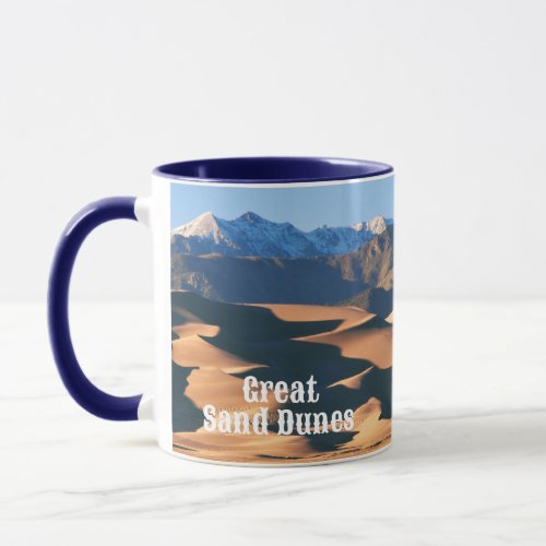 Great Sand Dunes National Park at Sunset  Mug