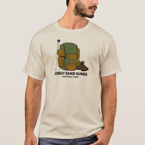 Great Sand Dunes National Park Backpack T_Shirt