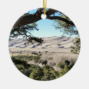 Great Sand Dunes National Park Ceramic Ornament