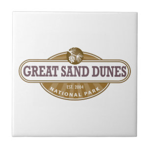 Great Sand Dunes National Park Ceramic Tile