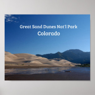 Great Sand Dunes National Park, CO Poster