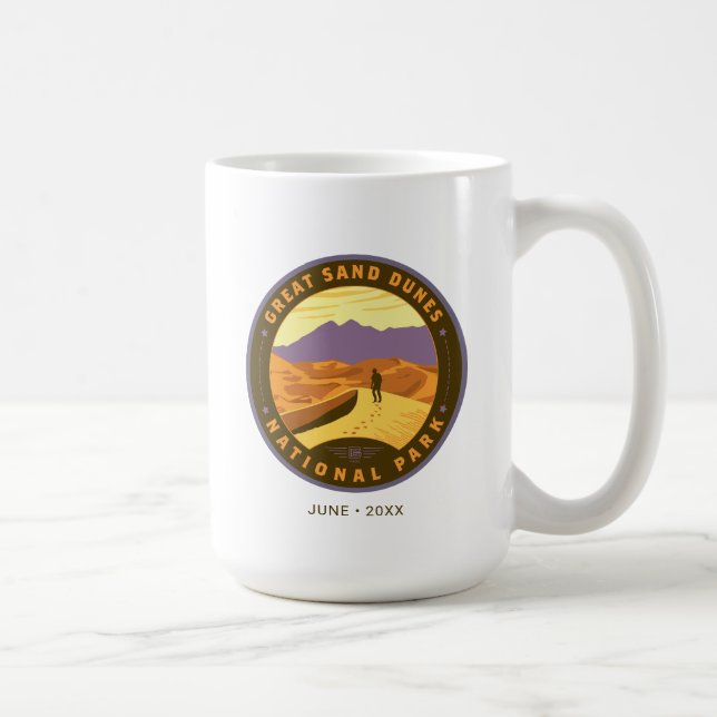 Great Sand Dunes National Park Coffee Mug (Right)