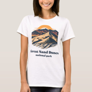 Great Sand Dunes National Park Colorado Cool Vinta T-Shirt
