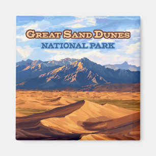Great Sand Dunes National Park Colorado Magnet