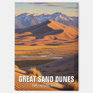 Great Sand Dunes National Park Colorado Magnet