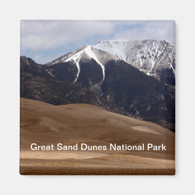 Great Sand Dunes National Park Colorado Magnet (Front)