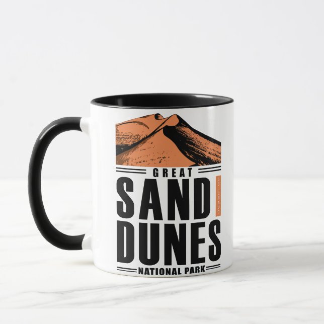 Great Sand Dunes National Park Colorado Mug (Left)