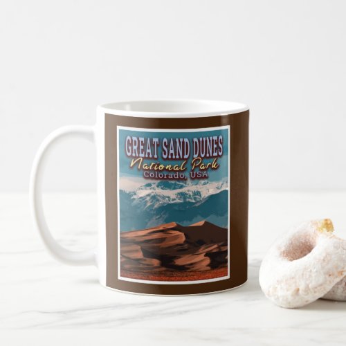 GREAT SAND DUNES NATIONAL PARK _ COLORADO USA COFFEE MUG