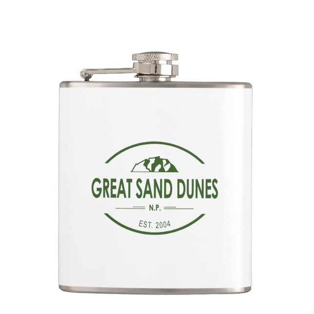 Great Sand Dunes National Park Flask (Front)