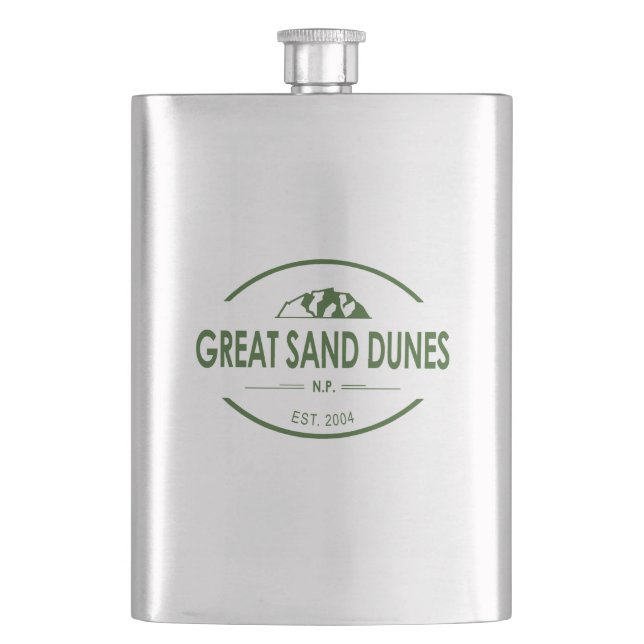 Great Sand Dunes National Park Flask (Front)
