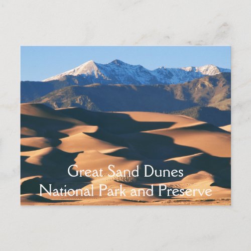 Great Sand Dunes National Park Postcard