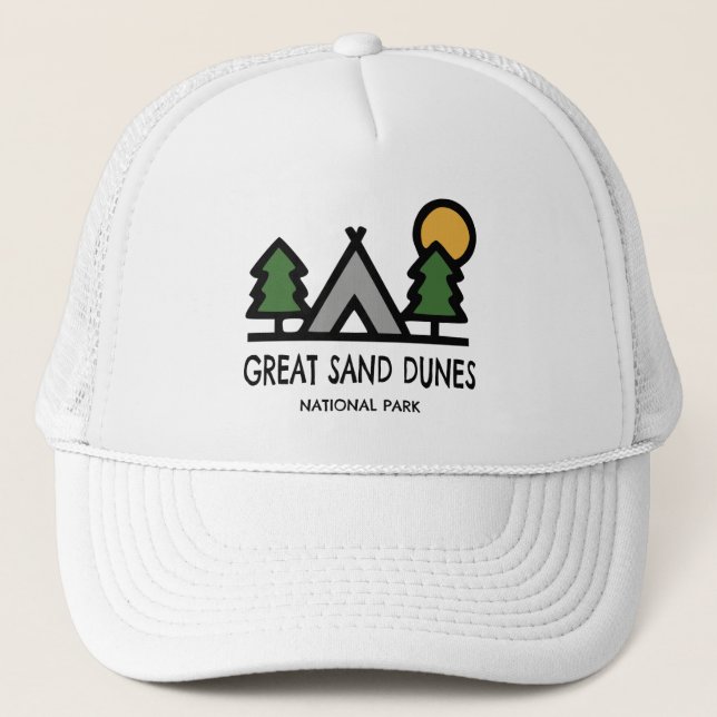 Great Sand Dunes National Park Trucker Hat (Front)