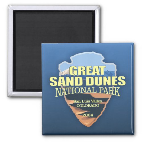 Great Sand Dunes NP arrowhead Magnet