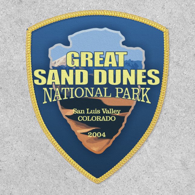 Great Sand Dunes NP (arrowhead)  Patch (Front)