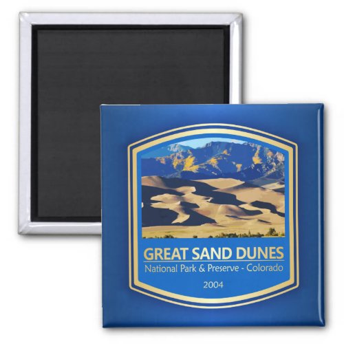Great Sand Dunes NP PF1 Magnet
