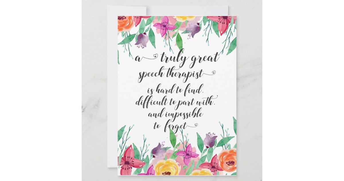 thank you card for therapist