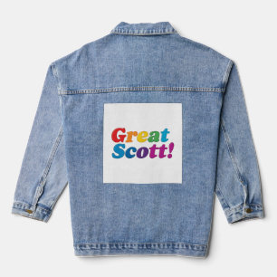 Great Scott. Denim Jacket