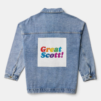 Great Scott. Denim Jacket