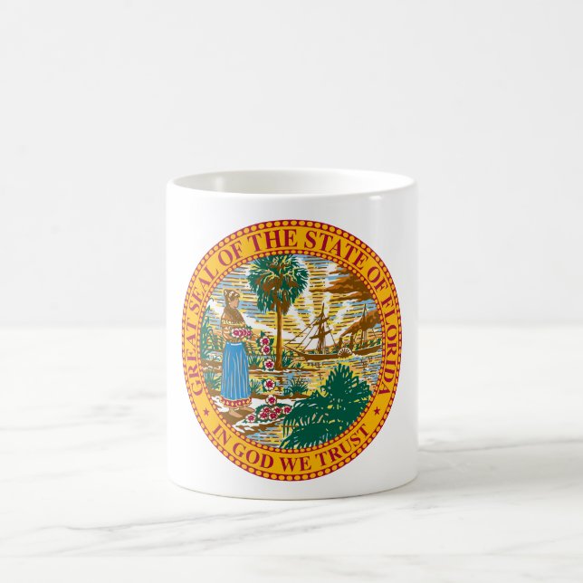 Great Seal Of Florida Coffee Mug (Center)