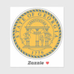Great Seal of Georgia State Sticker