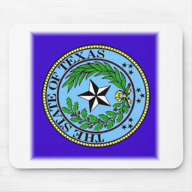 Great Seal of Texas Mousepad (Front)