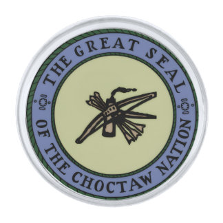 Great Seal of the Choctaw Nation Lapel Pin