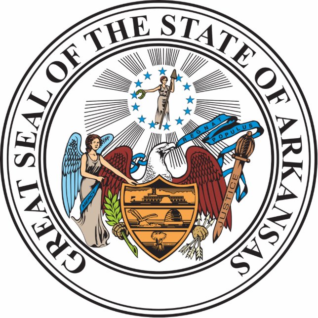 Great seal of the state of Arkansas Cutout (Front)