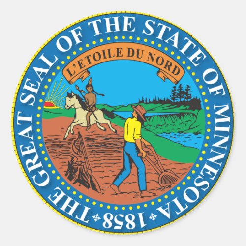 Great seal of the state of Minnesota