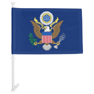 Great Seal of the United States Car Flag