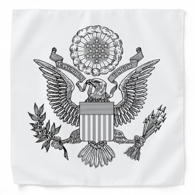Great Seal of the United States of America (USA) Bandana (Front)
