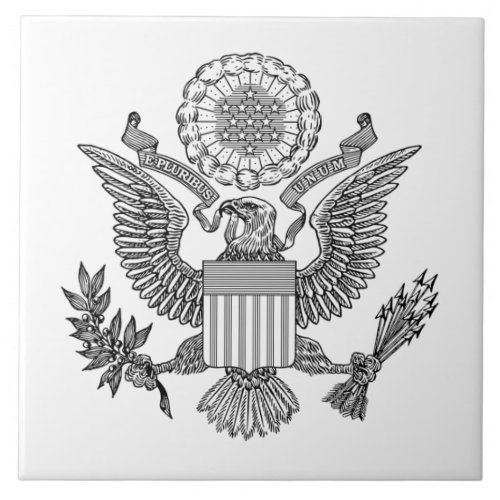 Great Seal of the United States of America USA Ceramic Tile