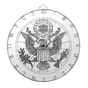 Great Seal of the United States of America (USA) Dart Board