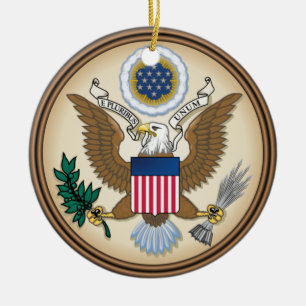 Great Seal of the United States (original) Ceramic Ornament