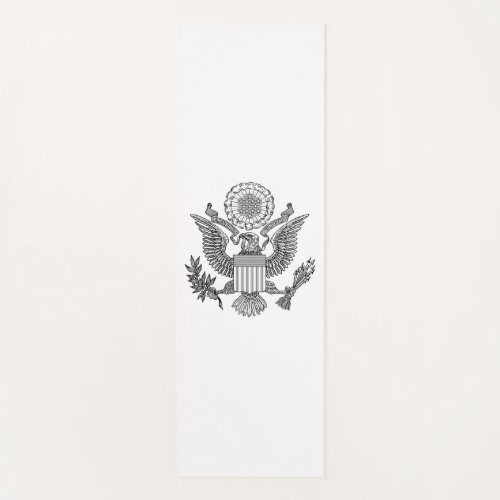 Great Seal of the USA E Pluribus Unum Yoga Mat