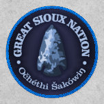 Great Sioux Nation (arrowhead) Patch at Zazzle
